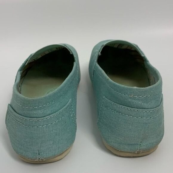 Esprit Lemon Toso shimmer Slip On Canvas Shoe Sz 7.5 - Picture 10 of 13
